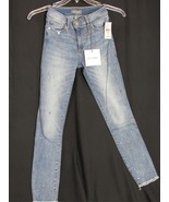 NWT DL1961 Unfinished Hem Rhinestones Size 25 Cropped Jeans Original $20... - £79.20 GBP