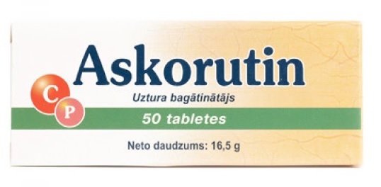 Askorutin Ascorbic Acid Vitamin C Vitamin P Ascorutin Rutin - $7.46