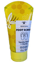 Bolero Beverly Hills Nourishing Foot Scrub Vanilla Bean &amp; Honey 4oz-NEW-SHIP24HR - £11.36 GBP