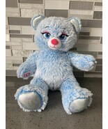 Frozen Elsa Plush Blue Sparkle Teddy Bear 16&quot; Build A Bear Workshop BABW - $248.51 MXN