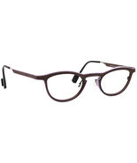 Anne Et Valentin Eyeglasses Effect A49 Brown Shimmer/Lavender Cat Eye 46... - €426,21 EUR