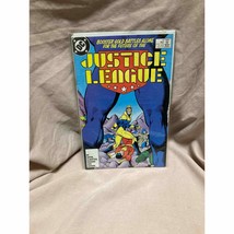 JUSTICE LEAGUE # 4 DC COMICS 1987 WONDER WOMAN BOOSTER GOLD FLASH  - £10.09 GBP