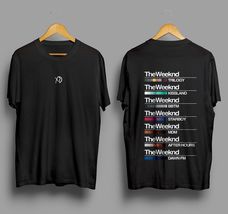 The weeknd t shirt all album shirt gift for fan all size thumb200