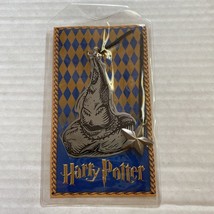 Sealed New Harry Potter Hogwarts Sorting Hat Metal Collectible Bookmarks - $8.90
