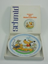 Schmid Walt Disney&#39;s 1977 Mother&#39;s Day Plate w/ Box Pluto &amp; Kittens - £15.97 GBP