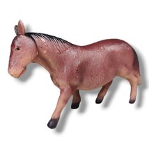 Vintage Celluloid Donkey Mule Blow Mold Hand Painted Figurine  - £15.17 GBP