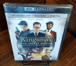 Kingsman: The Secret Service (4K+Blu-ray+Digital) NEW (Sealed)-Free Shipping - £15.81 GBP