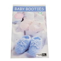 Leisure Arts Baby Booties Knit &amp; Crochet Pattern Book 75019 - £6.20 GBP