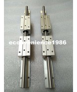 2 pcs  SBR30--600mm Linear Rail Guide &amp;8 pcs SBR30LUU Block Bearing - $430.77 CAD