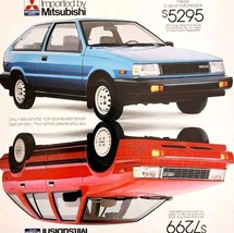 1987 Mitsubishi Precis 3 Door 5 Door Advertisement Vintage Automobilia HM2S - $24.99