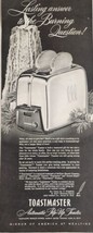 1951 Print Ad Toastmaster Automatic Pop-Up Toasters McGraw Elgin,Illinois - $17.65