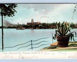 Vista Di Thousand Isola Casa Alexandria Bay New York Ny 1908 Udb Cartoli... - £2.40 GBP