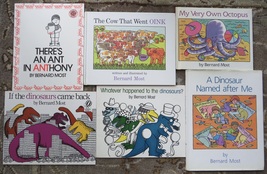 6 Bernard Most books My Very Own Octopus, If the dinosaurs came back, The Cow  - £9.58 GBP