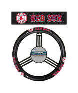Boston Red Sox Steering Wheel Cover Massage Grip Style CO - €14,23 EUR
