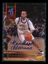 Vintage 1995 Signature Rc Auto Basketball Card #47 Randolph Childress Pistons Le - £10.23 GBP