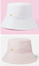 Stoney Clover Lane X Target - White / Light Pink Reversible Bucket Hat New Osfm - £19.61 GBP