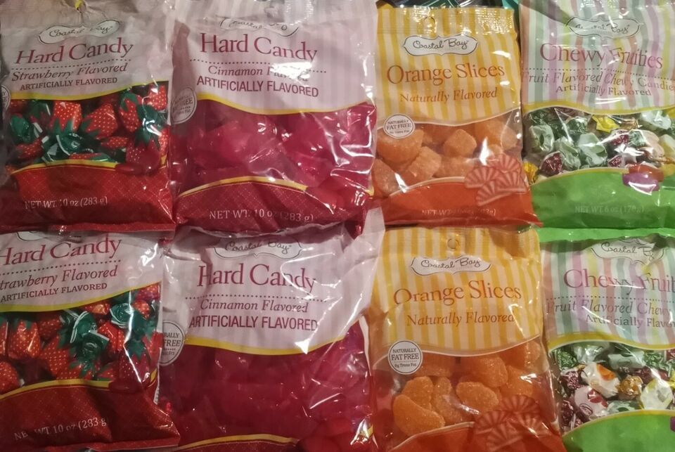 Assorted Candy - Hard Chewy Gummy - 8 bags (72 oz.) - $32.30