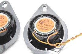 04-10 BMW E60 525I 530I REAR LEFT RIGHT TWEETER SPEAKERS PAIR E6280 image 11