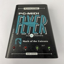 Mark of the Unicorn MOTU PC-MIDI Flyer Parallel PC to MIDI Adaptor 2 x 2... - $29.69