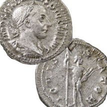 GORDIAN III, Jupiter &quot;The Preserver&quot; with Thunderbolt Roman Silver Denarius Coin - £97.94 GBP