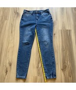 Judy Blue Skinny Fit Medium Wash Mid-Rise Women&#39;s Jean 7/28 JB88206 Stre... - $24.75