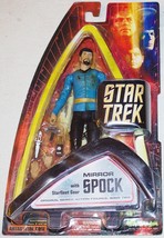 Star Trek TOS Mirror Universe Spock Action Figure 2003 Wave 2 Art Asylum NEW MIB - £14.92 GBP