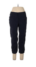 Eddie Bauer Capri Pants Womens Sz 10 Navy Blue Hiking Pants Nylon - £22.76 GBP