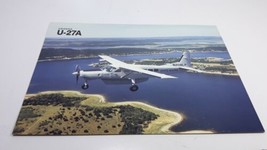 Cessna U-27A Reconnaissance Capability 8.5”x11” Photo Print Info on Back - $9.99