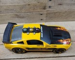 2011 Road Rippers Toy State Yellow Ford Mustang Lights Motion Sound READ - $14.80