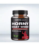  Adult Male Enhancement Supplement Horny Goat Weed Capss for Energy Boos... - $59.99