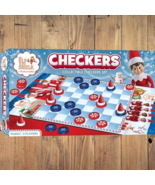 Officially licensed Elf on the Shelf Collectible Checkers Board Game Set... - £10.11 GBP