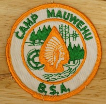 Vintage BSA Boy Scout Patch Camp Mauwehu 1969 Sherman CT - $9.89