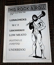 1990 This Rock &amp; Roll #1 Rock/Punk: Lunachicks MC5 Butthole Surfers Low Meato - £25.31 GBP