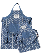 New Parent and Me MAMA BAKER LITTLE TASTER Apron Set Mainstays Mom Kid C... - £12.54 GBP