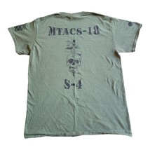 USMC Work Horse MTACS - 18 S-4 T-shirt Green Med - $9.99