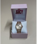 Juicy By Juicy Couture Watch JC/5014 Quartz Rose Gold Steel 34mm READ - $18.61