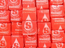 Starburst ORANGE Starburst ONE pound Orange Starburst fresh bulk candy - $15.97