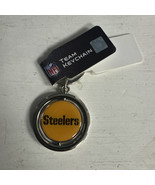 NFL Pittsburg Steelers Spinning Logo Key Ring Keychain Forever Collectible - €7,47 EUR