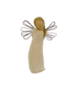 Willow Tree Thank You Demdaco Susan Lordi Figurine Angel Flowers 2002 - $14.95