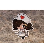 Nurse Sticker Decal for Water Bottle, Chibi, Kawaii, Big Shot, Nurses Wo... - $6.15 CAD