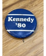 Vintage 1980 Kennedy Presidential Political Campaign Button Pin KG JD - $9.90