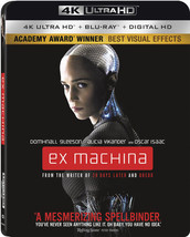 Ex Machina [New 4K Uhd Blu-Ray] With Blu-Ray, 4K Mastering, Ac-3/Dolby D... - £30.67 GBP