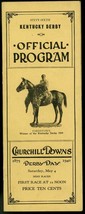 Kentucky Derby Official Program May 4 1940- Churchill Downs Horse Racing - $363.75