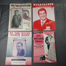 Lot of 4 Vintage Sheet Music Miller, Howard, Lombardo, Vallee - Great Condition - £15.62 GBP