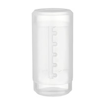 Transparent Plastic Makeup Brush Holder Travel Cosmetic Case Organizer Bag Cup S - £15.13 GBP