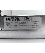 Block B 0701086 EMI Filter 250V 12Amp  - $303.21 CAD