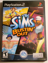 Playstation 2 - The Sims BUSTIN&#39; OUT (Complete with Manual) - £14.14 GBP