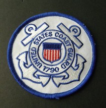 Coast Guard Uscg Round Embroidered Patch 3 Inches - £4.60 GBP