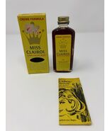 RARE vtg full  bottle  of MISS CLAIROL #51 (for Hair coloring ) Black Ve... - $30.84 CAD