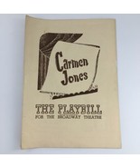 1944 Playbill The Broadway Theatre &#39;Carmen Jones&#39; Napoleon Reed, Robert ... - £18.63 GBP